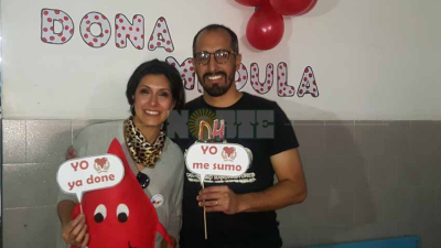 Importante concurrencia de donantes en la jornada de donación de sangre y médula en Charata