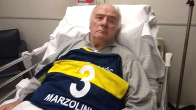 El ídolo de Boca Silvio Marzolini sufrió un accidente cerebrovascular