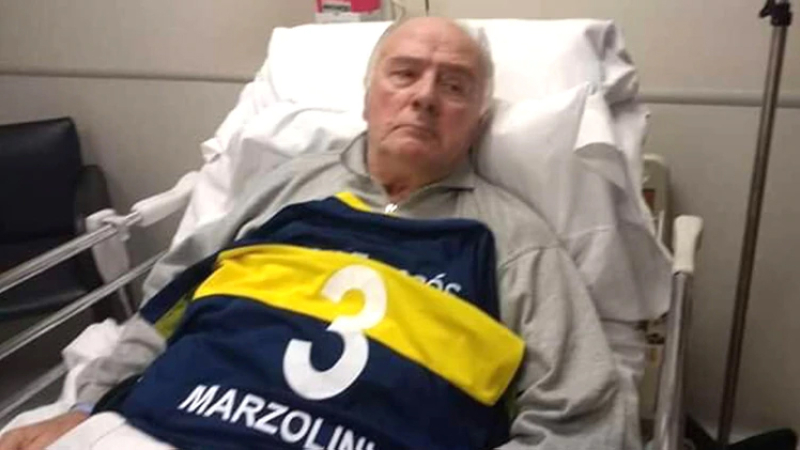 El ídolo de Boca Silvio Marzolini sufrió un accidente cerebrovascular