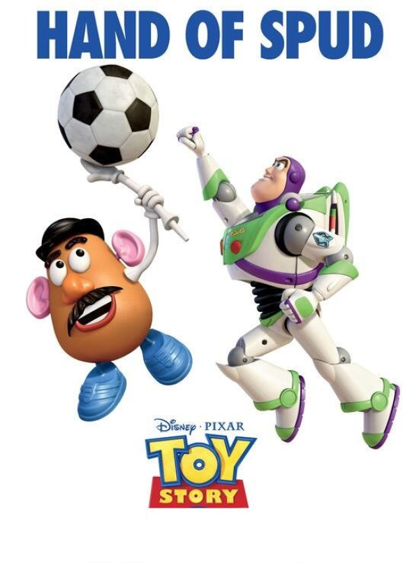 26.- Mano de D10s versión Toy Story.