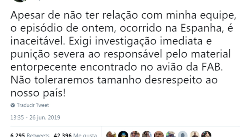 Había hecho 29 viajes acompañando a tres presidentes