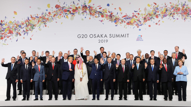 G20: Trump bromea con Putin, sonríe con Bolsonaro y habla con MBS
