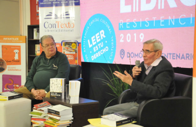 Eduardo López presentó “Días de provincia” en la Feria del Libro