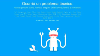 Se cayó Twitter