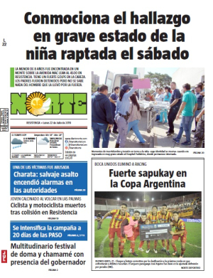 Edicion del 22-07-2019