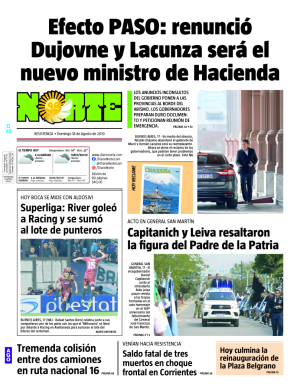 Edicion del 18-08-2019