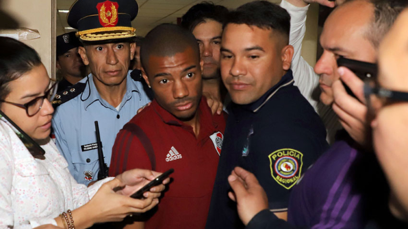 De la Cruz declaró ante la Justicia y estará a disposición ante Cerro Porteño