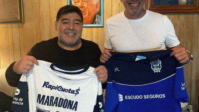 Confirmado: Maradona es el nuevo DT de Gimnasia