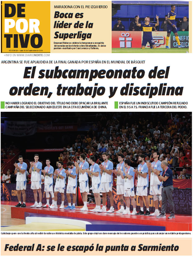 El subcampeonato del orden, trabajo y disciplina