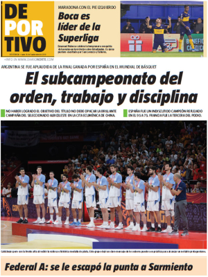 El subcampeonato del orden, trabajo y disciplina