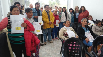 Entregaron en Charata pensiones por invalidez, vejez y madres desamparadas