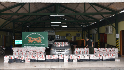 Secuestraron carga de cigarrillos valuada en cuatro millones de pesos ?