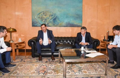 Gobernador Peppo abrió una vía con Lacunza para devolución de fondos y obras en el Chaco