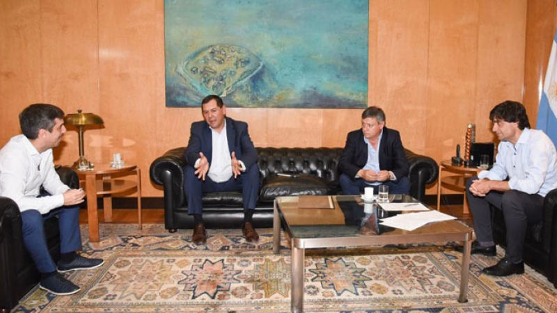 Gobernador Peppo abrió una vía con Lacunza para devolución de fondos y obras en el Chaco