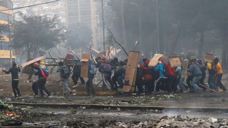 Elevan a 7 muertos, 1.340 heridos y 1.152 detenidos el saldo de las protestas en Ecuador