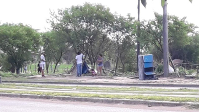 Vuelven a ocupar el expredio del Ejército y sería desalojado en lo inmediato