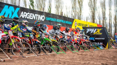 David Sona clasificó sexto en el ranking argentino de Motocross