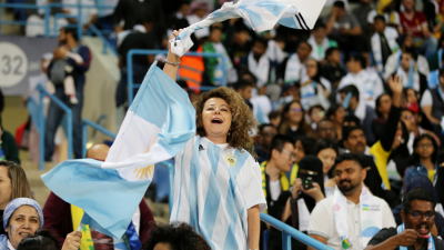 Argentina ya está preparada para jugar el clásico ante Brasil en Riad