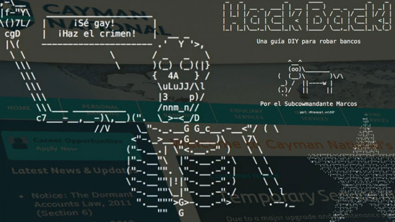 Hackearon al Banco Nacional de Islas Caimán y publicaron cómo hacerlo