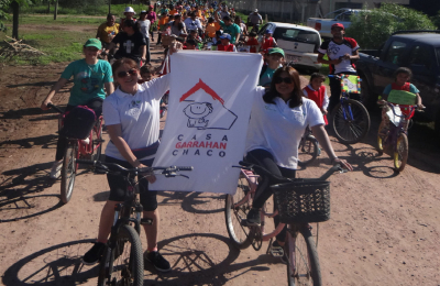 10 años de bicicleteada solidaria