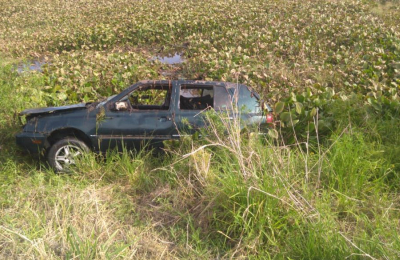 Volcó en una cañada a la vera de la ruta 16 y murió ahogado