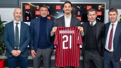 Zlatan Ibrahimovic fue presentado oficialmente como jugador del Milan