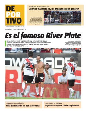 Es el famoso River Plate