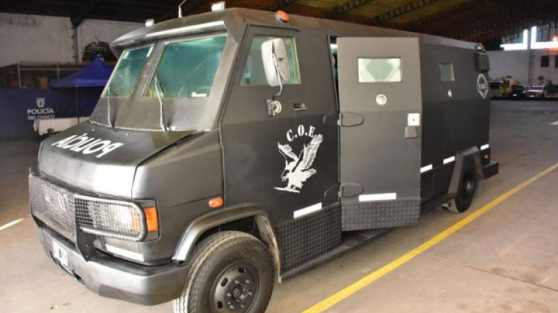 Como Swat: el grupo táctico de la Policía ya cuenta con un transporte blindado