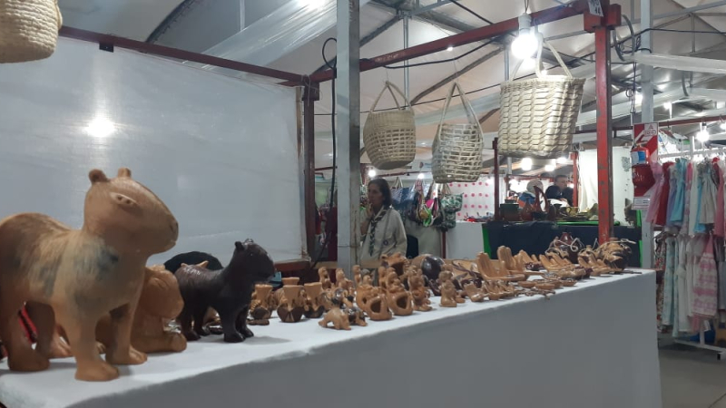 Chaqueños en la Fiesta Nacional de la Artesanía