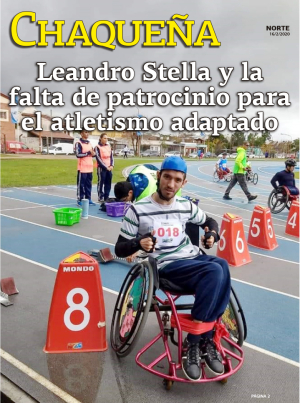 Leandro Stella y la falta de patrocinio para el atletismo adaptado