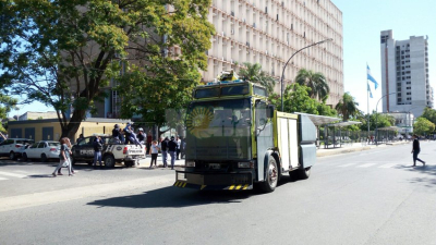 Caos y tensión en la ciudad por protestas sociales