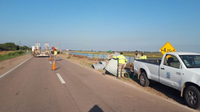 El miércoles corte total de la Ruta 89 por obras de Vialidad Nacional