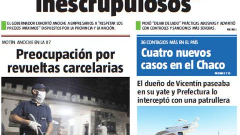 Los diarios impresos están a salvo del coronavirus