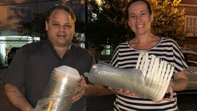 La UTN donó máscaras de protección facial fabricadas con impresora 3D