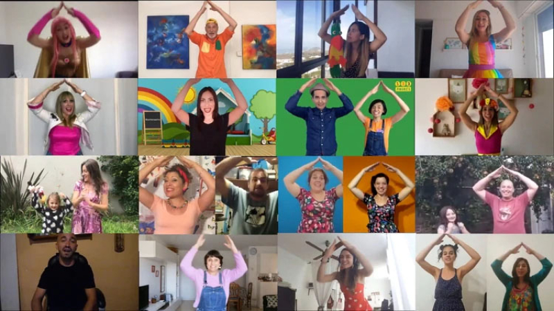 Artistas infantiles se unieron en una canción para que los chicos tomen consciencia sobre el coronavirus