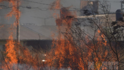 El viento norte sigue provocando incendios en Resistencia