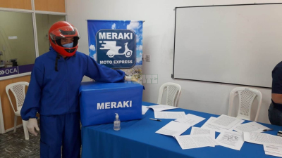 .Cooperativa de delivery busca reactivar el movimiento comercial