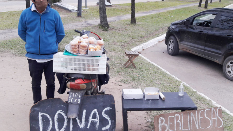 José y sus donas en la digna batalla por el pan de cada día