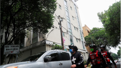 Sismo en México y alerta de tsunami en Centroamérica