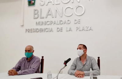 Presidencia de la Plaza: confirmaron los dos primeros casos de Covid-19