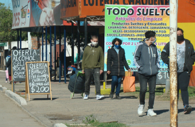 Moderado movimiento en el final de la etapa estricta de la cuarentena