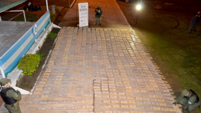 Incautaron más 683 kilos de marihuana en la zona de Itatí