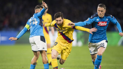 La UEFA analiza si se debe jugar el Barça-Nápoles en Barcelona