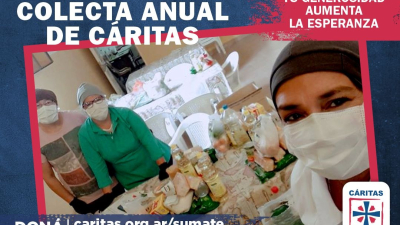 La ayuda de Cáritas alcanzó a 2.200.000 personas desde el inicio de la cuarentena