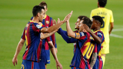 La Liga: Barcelona goleó 4 a 1 al Villareal