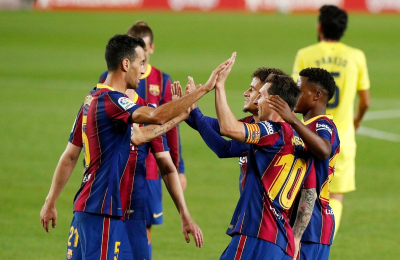 La Liga: Barcelona goleó 4 a 1 al Villareal