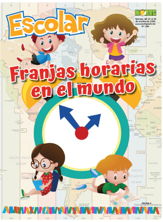 Franjas horarias en el mundo