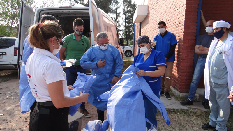 Ciudad Limpia continua entregando insumos hospitalarios