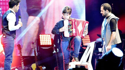 Emiliano López, “el bebé del acordeón”