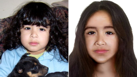 El juez de la causa ordenó hacer un nuevo identikit de Sofía Herrera sobre cómo se vería actualmente.jpg